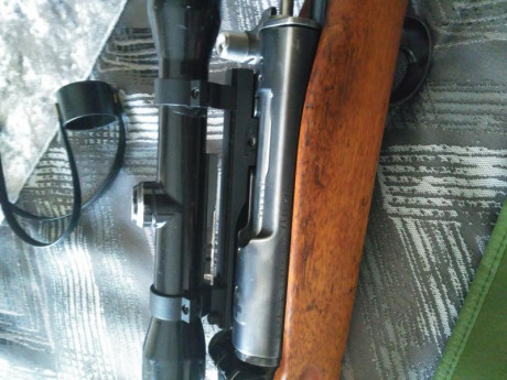 Hola:
Vendo este rifle que compré para tiradas de rifle histórico. Pronto dejaron de hacerse. Así que 110