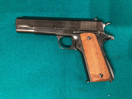 Esta en Madrid
Calibre 45ACP
750 € mas portes 10