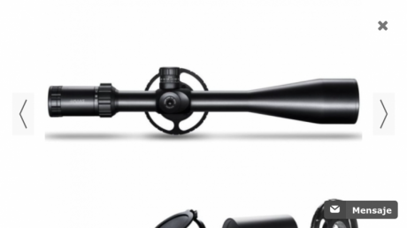 VENDO VISOR HAWKE SIDEWINDER 8x32x56 SF comprado nuevo ( factura ) en SEPTIEMBRE 2019.
- COMPLETO DE CAJA 12