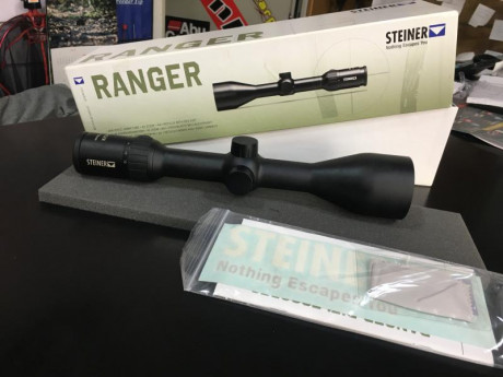 Buenas, pongo a la venta este visor de gran claridad y campo de visión ideal para rececho y montería. 02