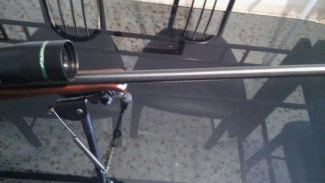 En venta carabina Ceska modelo E2, con visor Muller 8.32x44, más bípode, en perfecto estado de tiro, para 01