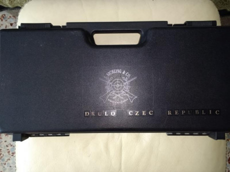 Vendo DRULOV mod 90  para libre. Muy pocos tiros, está perfecta. Cacha ajustable para cualquier mano.. 02