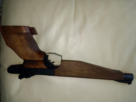 Vendo DRULOV mod 90  para libre. Muy pocos tiros, está perfecta. Cacha ajustable para cualquier mano.. 01