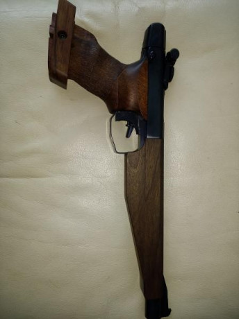 Vendo DRULOV mod 90  para libre. Muy pocos tiros, está perfecta. Cacha ajustable para cualquier mano.. 00