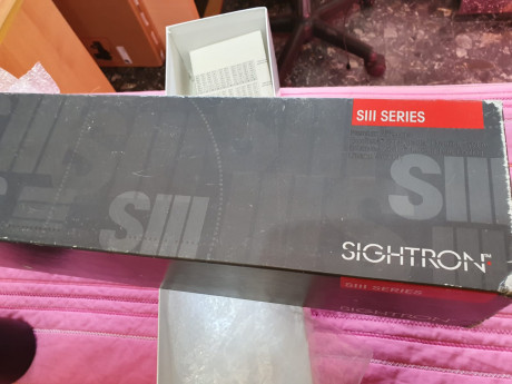 Pues eso vendo visor sightron SIII 10-50×60 retícula s2 lo vendo por meterme en berenjenales ,muy bien 11
