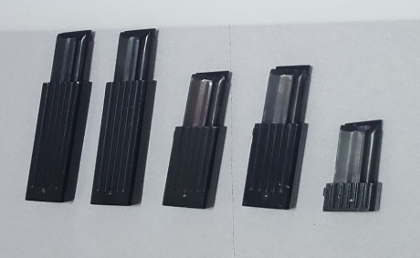  *******TODOS VENDIDOS, GRACIAS A TODOS POR EL INTERÉS*******   

Vendo cargadores para la carabina Erma 01