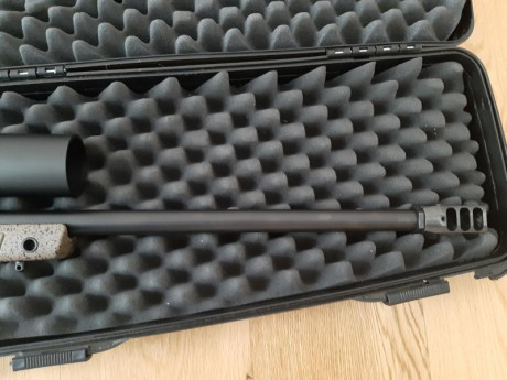 Vendo rifle bergaraHMR cal 6.5 creedmoor caño pesado de 21mm y 24 pulgadas.con freno de.boca vertevrae, 01