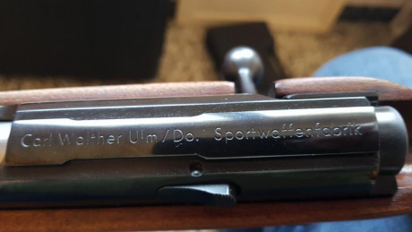 Whalter KKJ cal .22 LR en Perfecto estado el precio serían 325 eur y esta en provincia de Barcelona 
Saludos 12