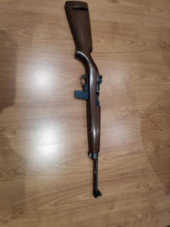 Buenos días, por falta de uso desde hace muchas años, vendo mi carabina del 22LR semiautomática Erma EM1, 02
