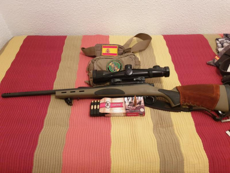 Buenas
Acabo de adquirir un bergara b14 timber de zurdos, en calibre 308w y ando un poco perdido respecto 81