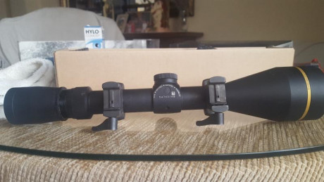 Visor Kahles Helia C 8x56, impecable, 600€
Visor Leupold VX-3i, 3´5-10x50, CDS, garantía de por vida, 11