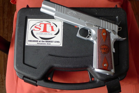 Buenos días.
Pongo en venta mi  STI Target Master . Poco de que decir sobre esta pistola, 6 pulgadas, 00