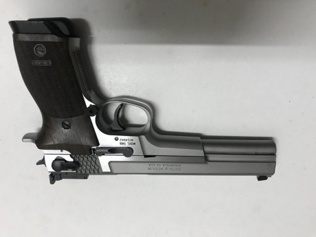 En venta s&W target champion del 9 mm pb con dos cargadores 
Precio 1650 eur, solo venta no interesa 00