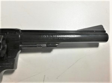 RETIRO MI ANUNCIO mi revólver Sauer & Sohn, Model Medallion, cal. .38 6" (versión del K-38 de 10