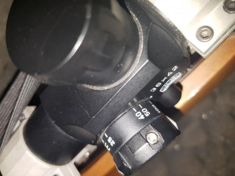 VENDIDO ...visor OIR VALDADA 36X42 con retícula de CRUZ FINA CON PUNTO ,  como nuevo ideal para la práctica 111