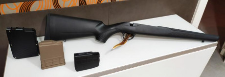 Se trata de la culata de un Tikka T3X Lite, valida para cualquier Tikka T3X o T3 con cañón normal. También 02