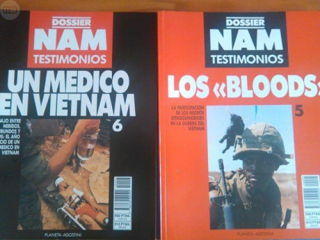 Dossier Nam testimonios, 01-14 sin uso, 70 euros. Año 1986 guardados desde entonces. Entrega en mano para 01