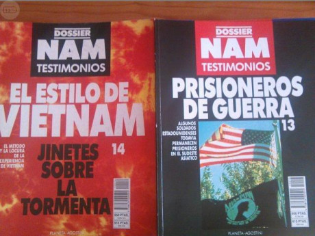 Dossier Nam testimonios, 01-14 sin uso, 70 euros. Año 1986 guardados desde entonces. Entrega en mano para 00