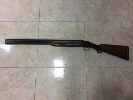 Se vende escopeta marca LIG superpuesta calibre 12/70, con 1 y 2 estrellas en los cañones.
Se vende en 02