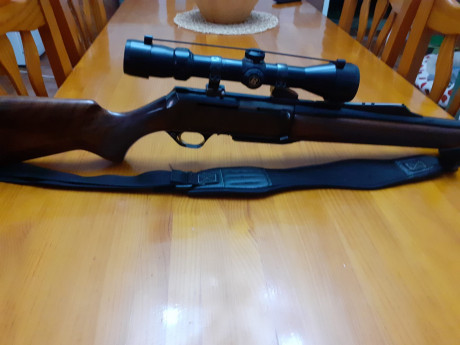 Vendo rifle Browning Bar II, calibre 30-06, con mira bushnell 1.5-6X44, con bases desmontables en perfecto 02