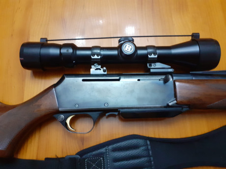Vendo rifle Browning Bar II, calibre 30-06, con mira bushnell 1.5-6X44, con bases desmontables en perfecto 01