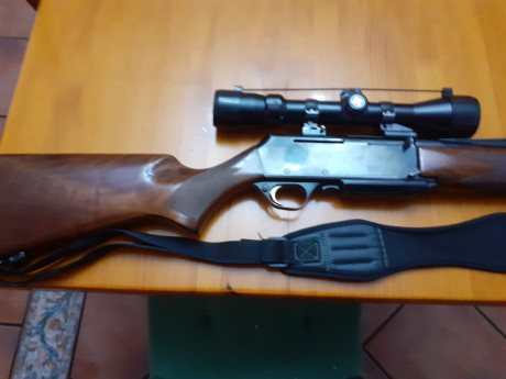 Vendo rifle Browning Bar II, calibre 30-06, con mira bushnell 1.5-6X44, con bases desmontables en perfecto 00