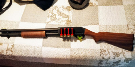 Vendo culata y guardamanos de madera para Remington 870 por 110€.
(Retiro de la venta el porta cartuchos)
Con 02