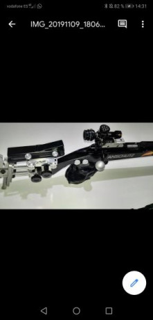 Holaaa, un compañero vende todo el equipo de tiro de tendido por un problema de espalda y retirarse del 00