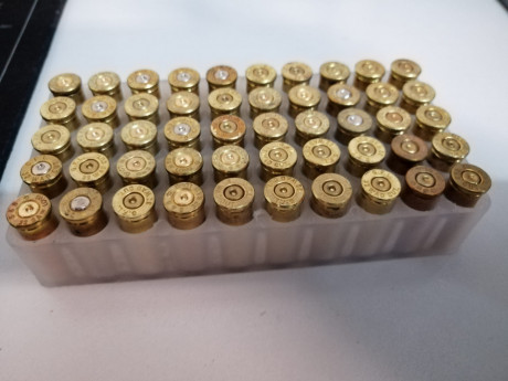 Tengo vainas de varios calibres: 
38spl - 0,06€, 
Solo quedan del 38spl
Todas de un disparo. Iré actualizando 00