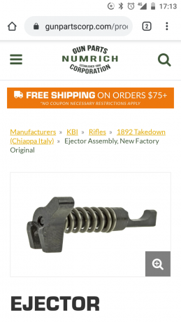 Buenos días compañeros,

Siempre he soñado con tener un Winchester '84 patented. Así, en última subasta 130