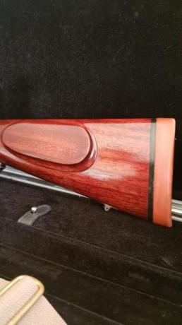 HOLA A TODOS.
Vendo este rifle Dakota Arms 76 modelo African calibre 338 WM.
Equipado con:
Gatillo Jewell.
Monturas 32