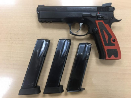 VENDIDA, se puede cerrar el post y borrar.

Buenos días:

SE VENDE  CZ SP-01 SHADOW , está guiada como 02