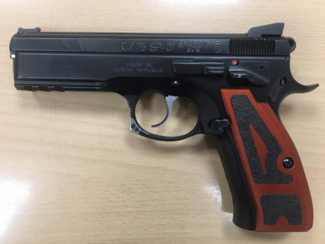 VENDIDA, se puede cerrar el post y borrar.

Buenos días:

SE VENDE  CZ SP-01 SHADOW , está guiada como 01