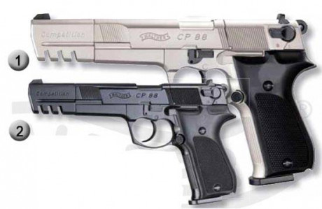 Buenas noches.  Estoy pensando en comprarme una de estas dos armas de CO2, la Beretta 92 fs o la walther 10