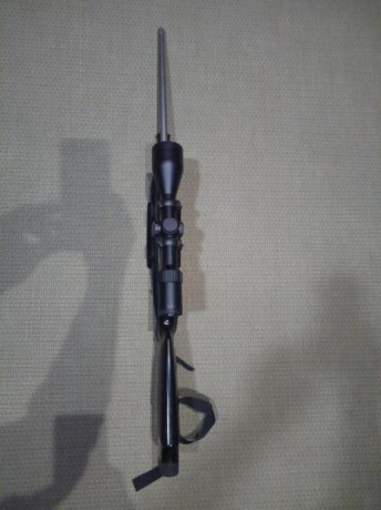 Rifle Bergara Apex..cañón largo calibre 243win..rosca homologada de fábrica y ficha del rifle.rifle muy 01