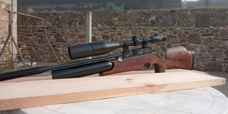 Bueno, para animar el foro un poco, propongo colgar fotos de dianas y arma usada para ello, pudiendo ser 20