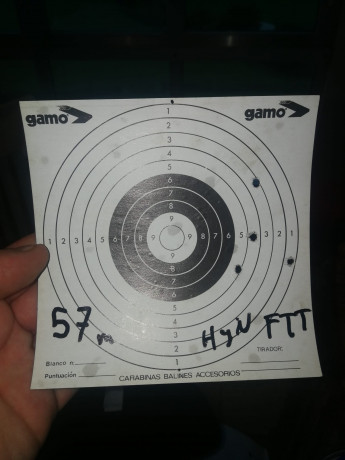 Bueno, para animar el foro un poco, propongo colgar fotos de dianas y arma usada para ello, pudiendo ser 101