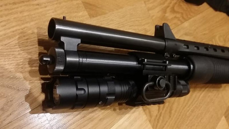 Hola ,

Vendo raíl táctico para escopeta, de aluminio anodizado negro, sin estrenar.

Uno 15€, dos 25€, 02