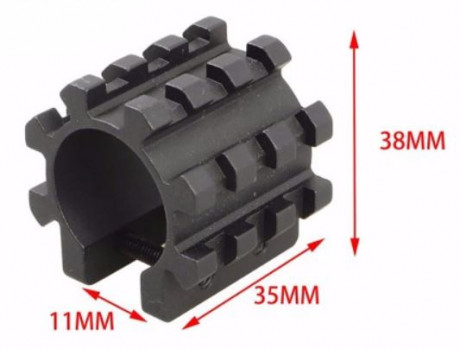 Hola ,

Vendo raíl táctico para escopeta, de aluminio anodizado negro, sin estrenar.

Uno 15€, dos 25€, 01