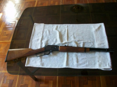 En Madrid, vendo rifle de palanca Marlin 1894C, calibre 357 (funciona perfectamente con munición calibre 02