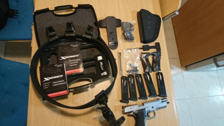 VENDIDA,,,,,,pistola seminueva  Sig Sauer P226 X-Five Bew line All Round edicion especial para IPSC, en 130