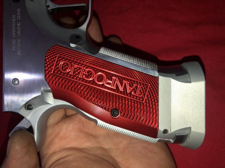 Por dejar el ipsc, vendo mi querida Tanfoglio Limited Custom customizada al estilo Extrem. 
Incluyo piezas 00