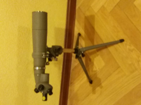 Vendo telescopio para puesto de tiro Skymaster 20x30x40x60x D=60mm, Made in Japan.
Torreta solida totalmente 01