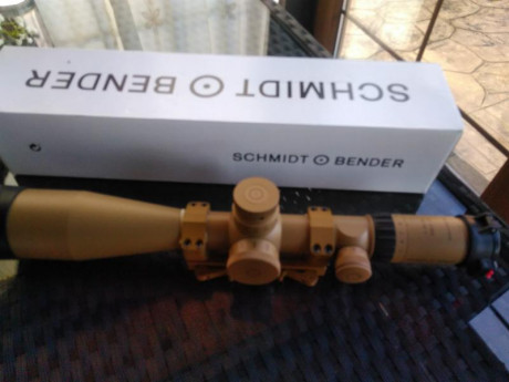 Se vende visor s&B pm2 reticula segundo plano focal p4 fine torreta en miliradianes nuevo solo montado 00