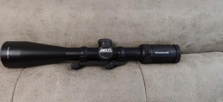 Vendido
Visor Delta Titanium modelo de 2,5-15x50,tubo de 30mm con retícula 4as iluminada en 2 plano,punto 01
