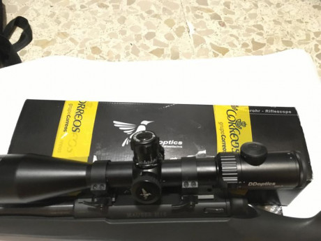 Vendo visor DDoptics 5-30X50 III generación, retícula mil-dot iluminada (se ilumina solo el dot central 01