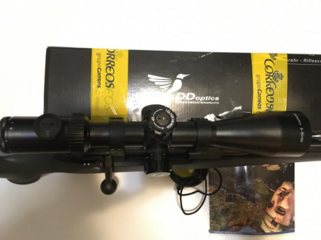 Vendo visor DDoptics 5-30X50 III generación, retícula mil-dot iluminada (se ilumina solo el dot central 00