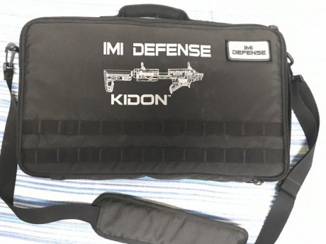 Conversión de IMI Defense KIDON para armas cortas. Transformación en segundos de arma corta en un subfusil 02
