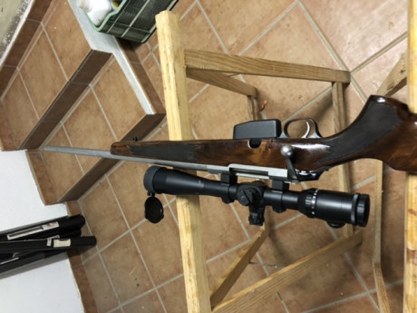 Buenas tardes
Al final me he decido a vender  este magnífico rifle Tikka ,lo compre por un capricho, pero 12