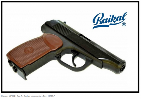 En la página de suministros Ayala veo esta pistola de CO2 que dispara bb´s y plomo esférico. ¿Sería 130